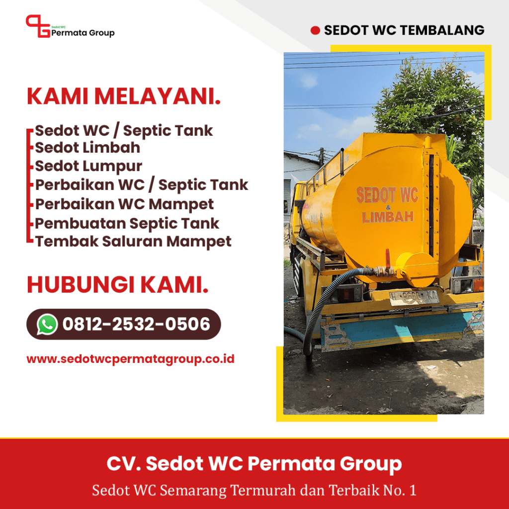 Sedot WC Tembalang Termurah #3 - CV. Sedot WC Permata Group