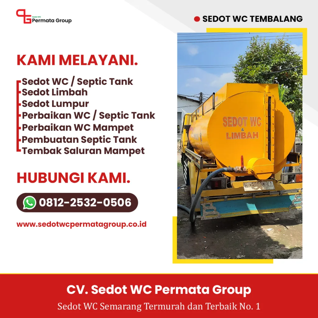 Sedot WC Tembalang Termurah #3 - CV. Sedot WC Permata Group