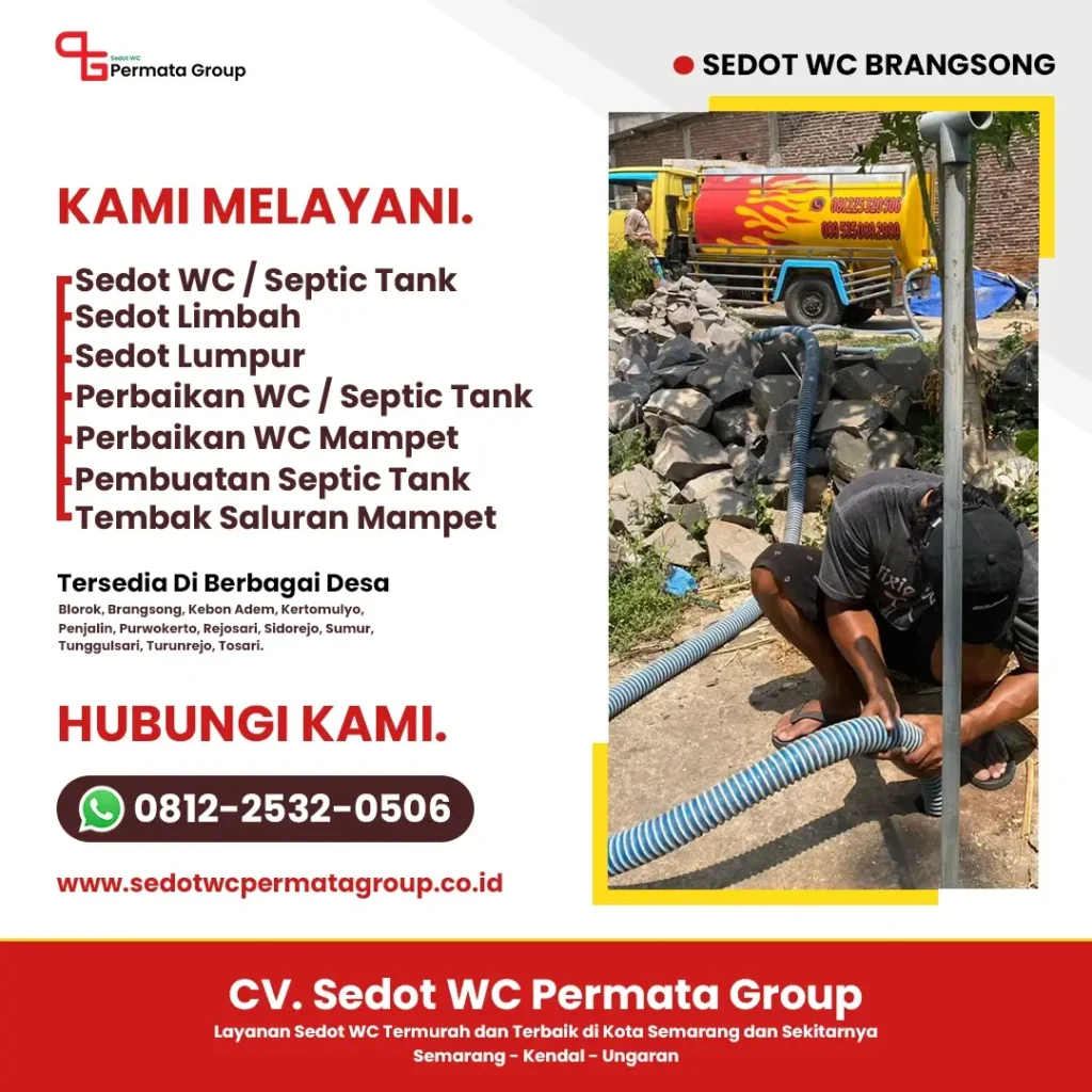 Sedot WC Brangsong Termurah No.1 - CV. Permata Group (1)