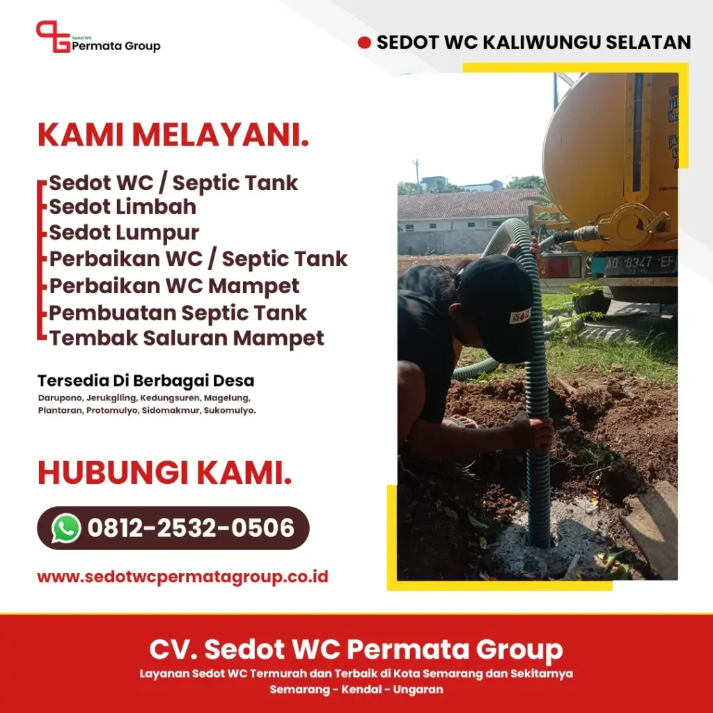 Sedot WC Kaliwungu Selatan Termurah No.1 - CV. Permata Group (1)
