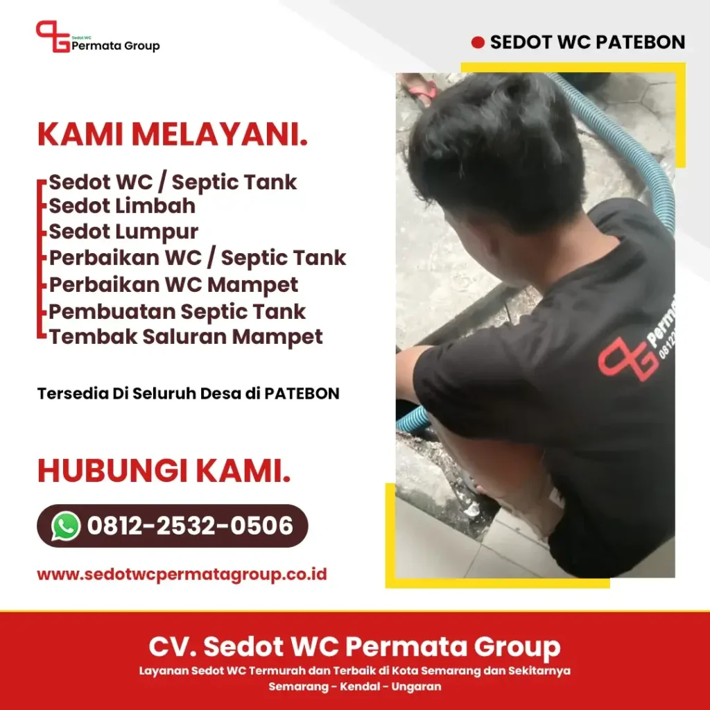 Sedot WC Patebon Termurah No.1 - CV. Permata Group (1-1)